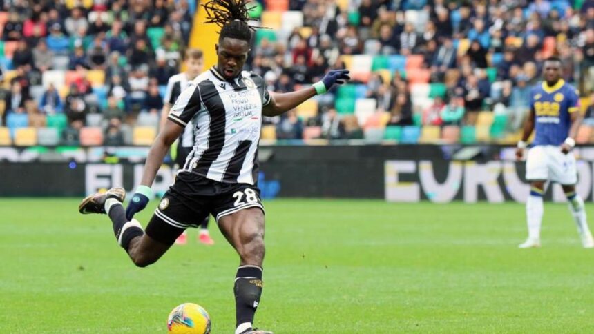 Inter, Solet è un rischio. Il difensore dell'Udinese sotto inchiesta per stupro