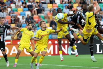 Udinese-Verona 1-1: Serdar risponde a Kristensen, due gol da calcio d'angolo