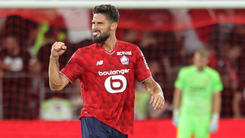 Francia, Eterno Giroud: a 38 anni entra, segna e fa dimenticare David ai tifosi del Lilla