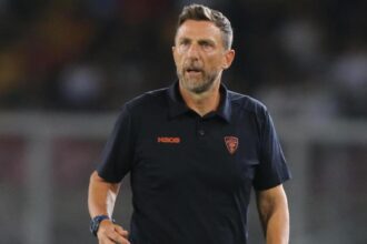 Lecce-Milan, Di Francesco: "Camarda ha preso una botta alla testa: non si ricordava nulla"