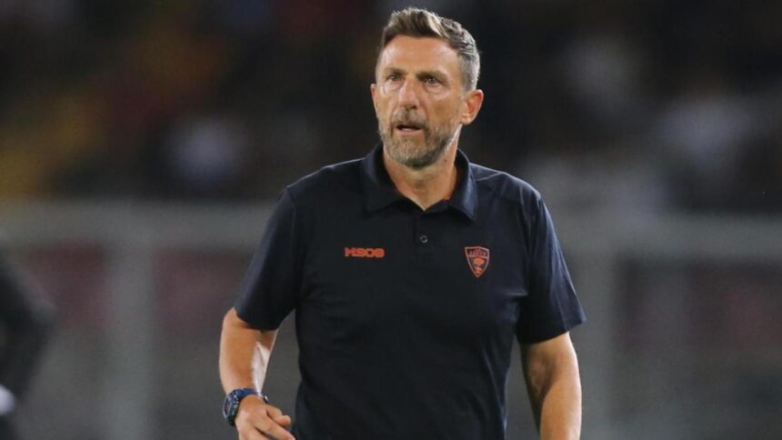 Lecce-Milan, Di Francesco: "Camarda ha preso una botta alla testa: non si ricordava nulla"