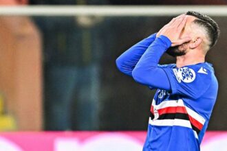 Sampdoria, non basta un Coda da record. Il Sudtirol travolge i blucerchiati, il Padova in 10 resiste alla Carrarese