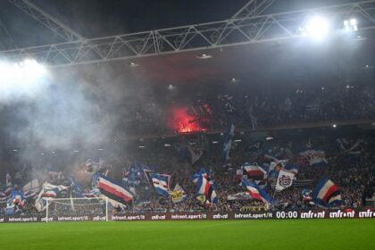 i blucerchiati partono con una sconfitta, Santoro e Zanimacchia decisivi