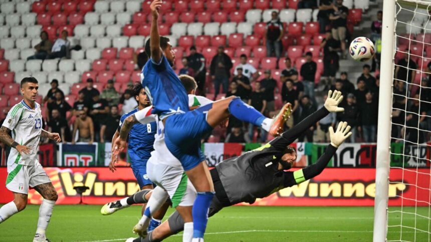 Italia brividi e follia, soffre ma batte Israele 5-4 - Calcio