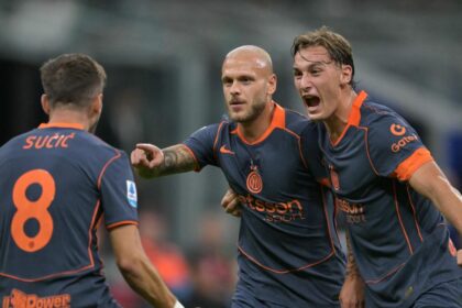 Inter-Sassuolo 2-1: gol di Carlos Augusto, Dimarco e Cheddira