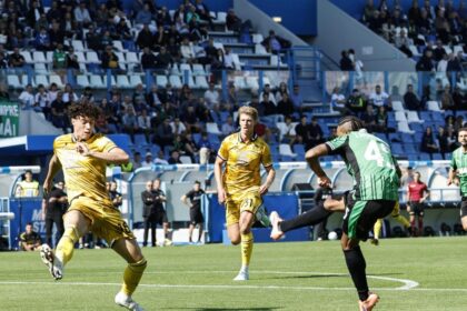 Sassuolo-Udinese 3-1, gol di Laurienté, Koné, Davis, Iannoni