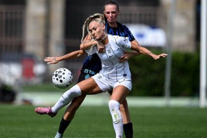 super gol all'Inter e palleggi sexy su Instagram