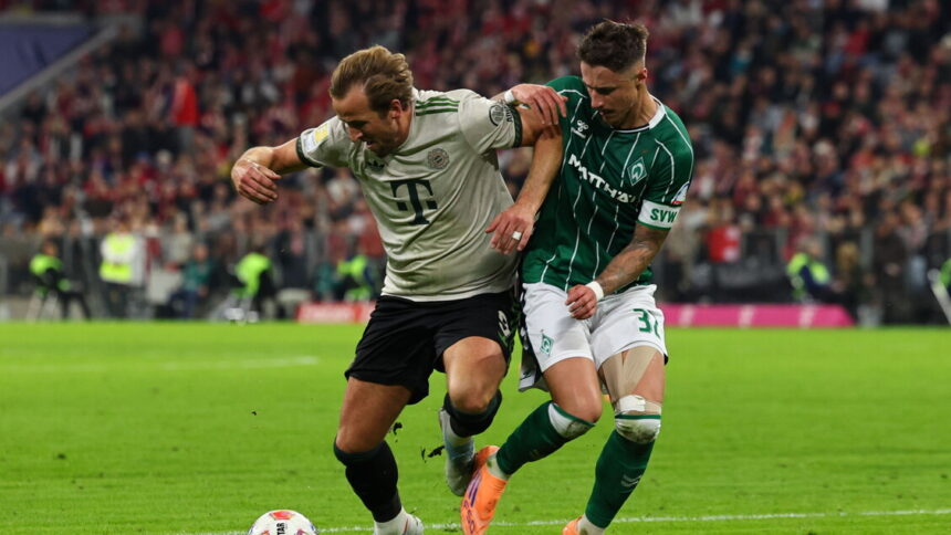 Calcio: 5/a vittoria di fila per il Bayern, 4-0 al Werder Brema - Calcio