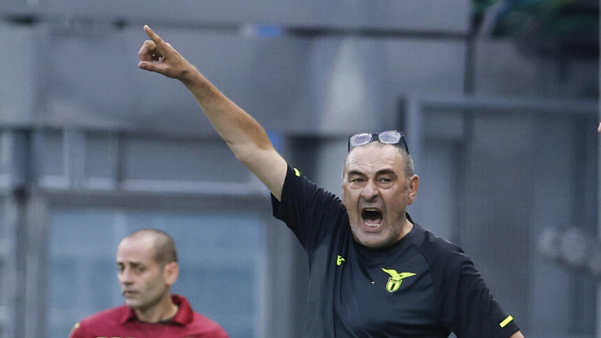 Calcio: Sarri, 'per il derby spero in giocatori pronti a lottare' - Calcio