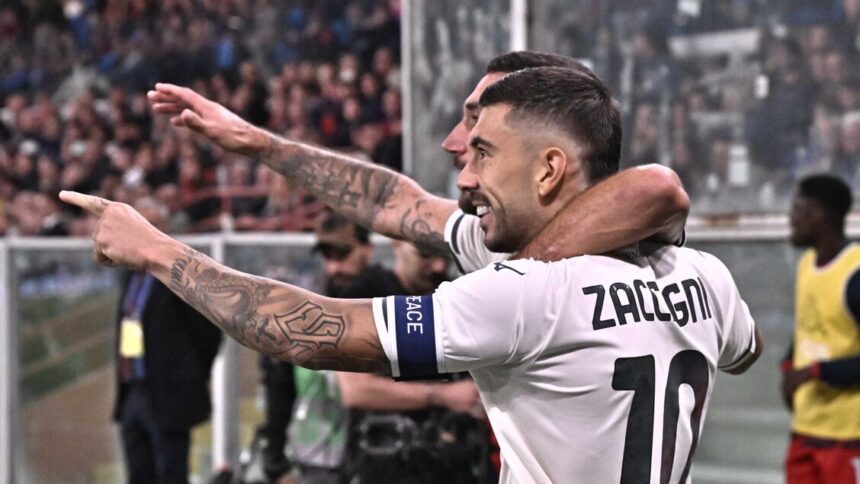 La Lazio riscatta il derby, a Genova vince 3-0 - Calcio