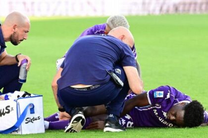 Esordio surreale per Lamptey alla Fiorentina, infortunato al ginocchio e già operato con la stagione in forse