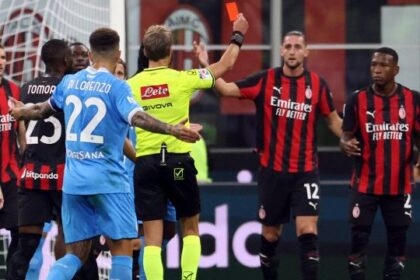 bufera sull’arbitro, tre rigori reclamati, uno assegnato, caos sul rosso a Estupinan