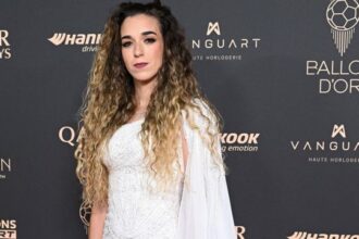 La vedova di Diogo Jota presente all'omaggio toccante durante la cerimonia del Pallone d'Oro