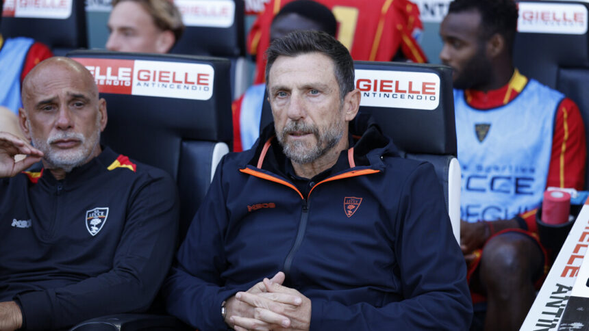 Lecce: Di Francesco, 'Contro il Napoli necessario essere positivi' - Calcio