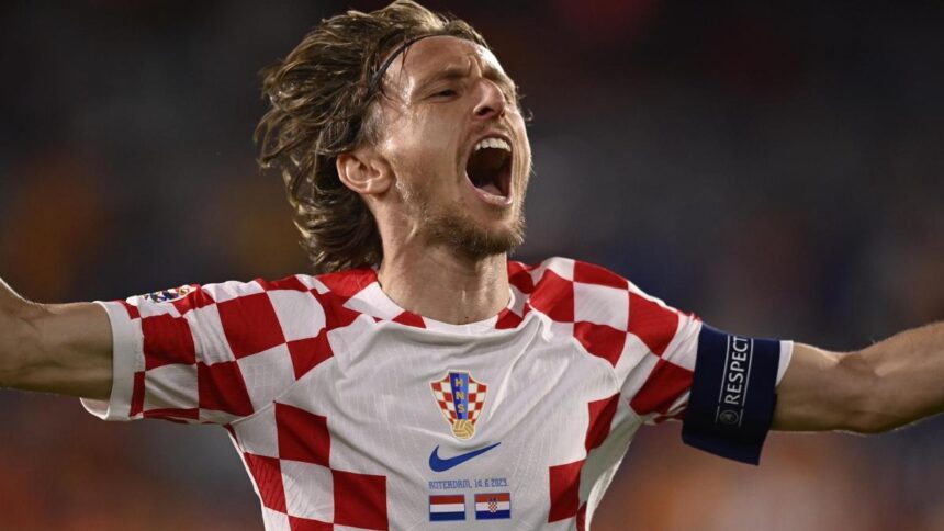 Modric, il debutto con la Croazia accanto a Tudor e contro Messi
