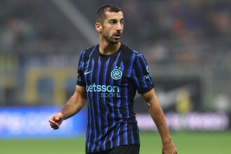 Mkhitaryan infortunio muscolare alla coscia sinistra: le gare che salterà
