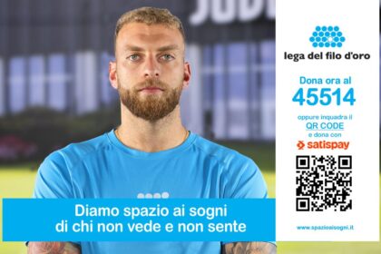 Serie A, Di Gregorio e Provedel in campo per la Lega del Filo d'Oro per i sordociechi