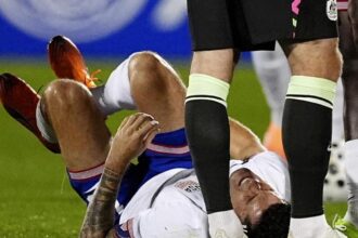 Pulisic va ko in nazionale: problema muscolare, Fiorentina a forte rischio