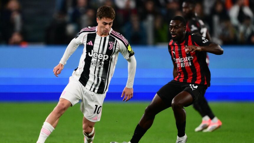 La Juve frena il Milan, Napoli e Roma coppia al comando  - Calcio