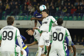 Serie A: Verona-Sassuolo - 0-1 - Calcio