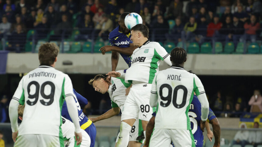 Serie A: Verona-Sassuolo - 0-1 - Calcio