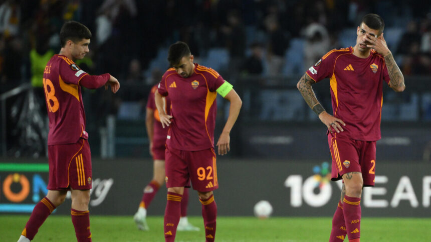 Incredibile Roma, battuta dal Lille e con un rigore sbagliato tre volte - Calcio