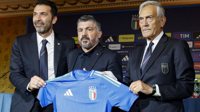 Italia, Gravina fa un incubo con Gattuso, Buffon e la conta degli scudetti