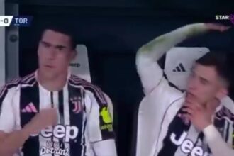 Juve-Torino, Conceiçao furioso al momento del cambio