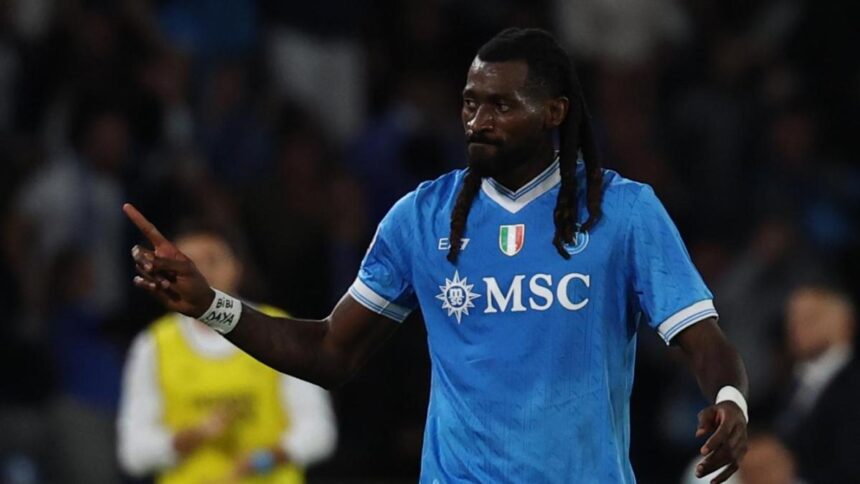 Anguissa, infortunio: le condizioni e i tempi di recupero del centrocampista del Napoli