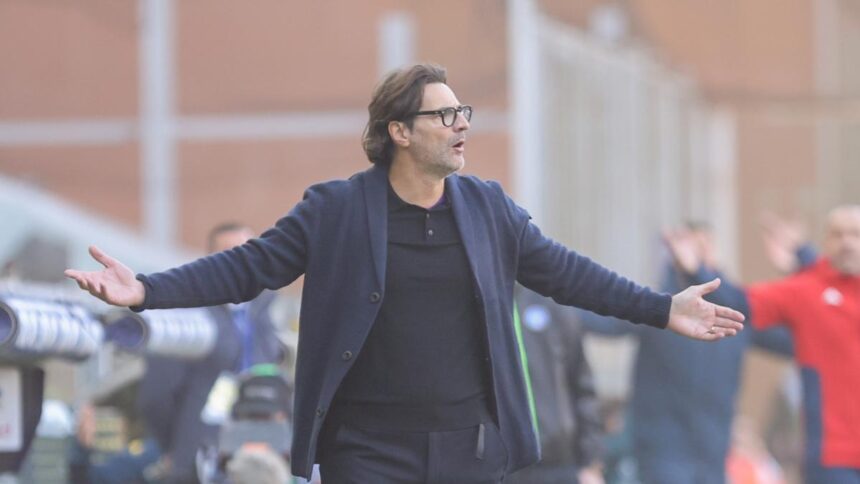 Vanoli: "Io non ho paura. E sono certo che la Fiorentina uscirà da questo brutto momento"