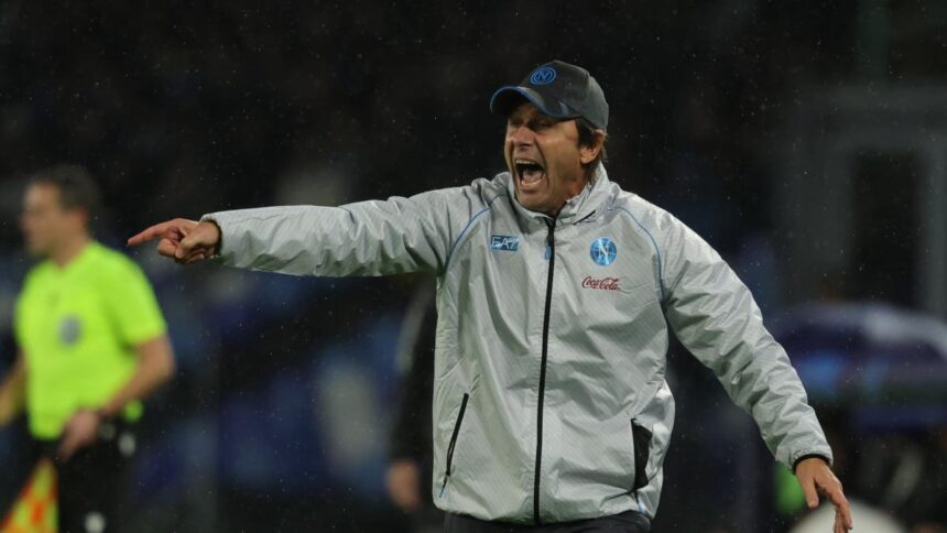 Napoli-Qarabag 2-0, le dichiarazioni di Antonio Conte