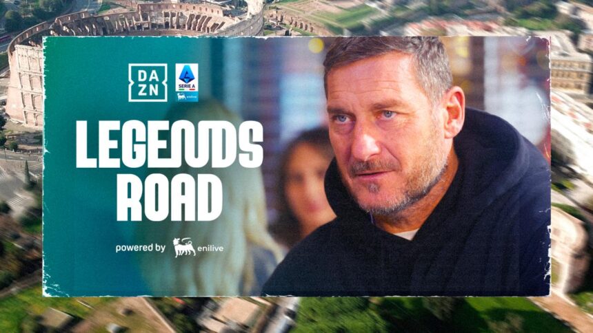 Su Dazn ecco il nuovo format "Legends Road" con interviste a 8 campioni del nostro calcio