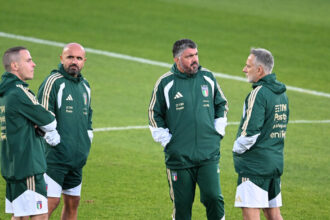 Azzurri: Gattuso verso il 4-4-2, duello Retegui-Scamacca - Calcio