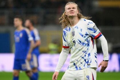 Pio Esposito si presenta, poi Haaland si sveglia. Crollo azzurro nella ripresa