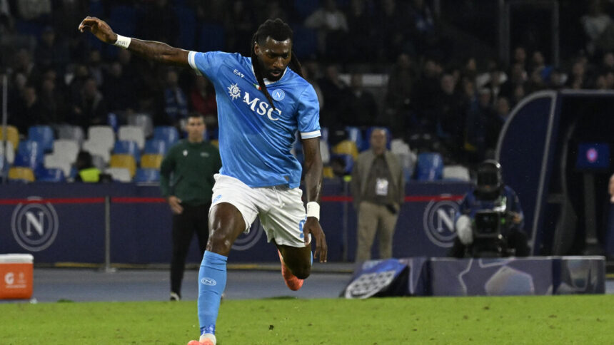 Napoli: altri guai per Conte, Anguissa fermo tre mesi - Calcio