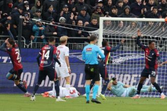 giallo su gol fantasma, svista di arbitro e Var su rete annullata poi la frittata di Caprile