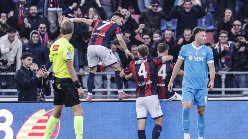Serie A: il Napoli cade al Dall'Ara, Bologna sogna in grande - Calcio