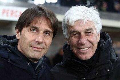 Conte replica al tweet di De Laurentiis
