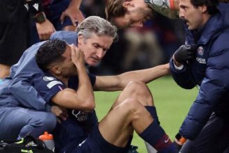 Hakimi in lacrime dopo l’entrata killer di Diaz, Mariani salvato dal Var, ko anche Dembelè