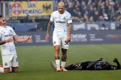 due rigori chiesti dagli ospiti, le proteste dei toscani