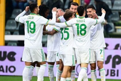 Gasp gestaccio e rosso, si sbloccano Ferguson e Wesley, giallorossi primi da soli