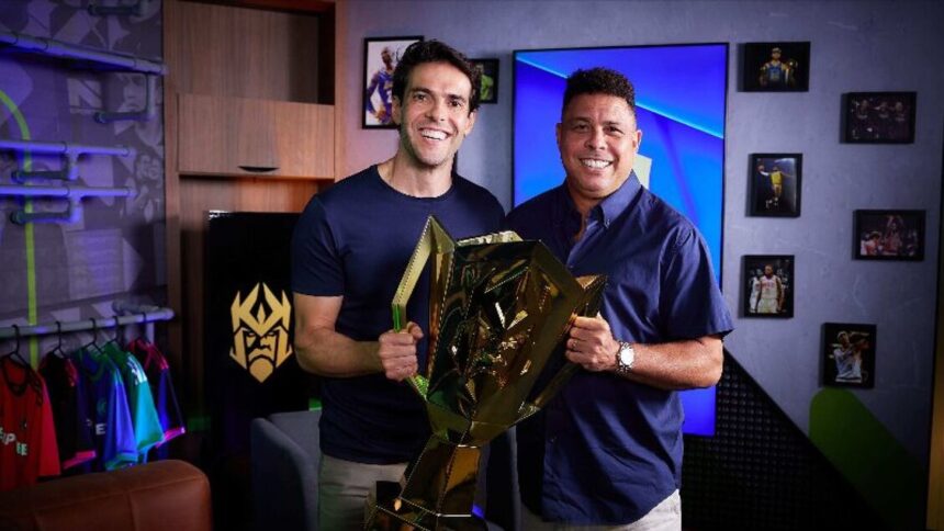 Piqué, Ronaldo e Kaká presentano la Kings World Cup Nations 2026 in Brasile - Calcio