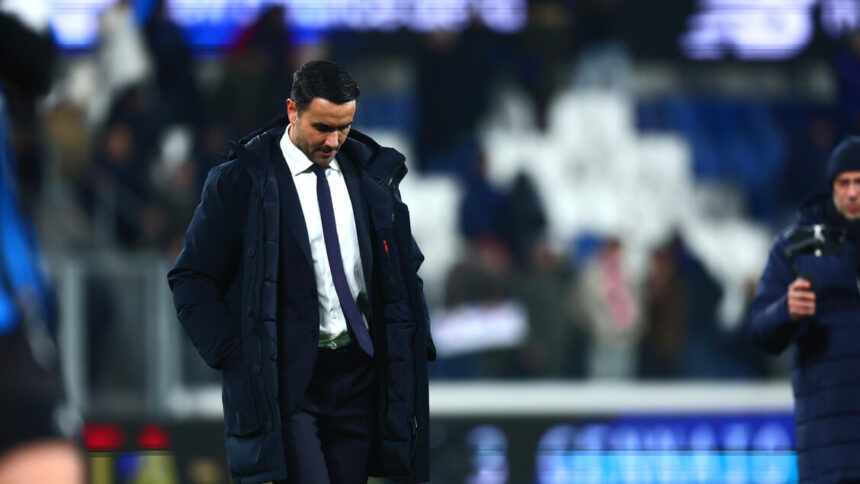 Atalanta: Palladino 'peccato, ma non condanno errori individuali' - Calcio