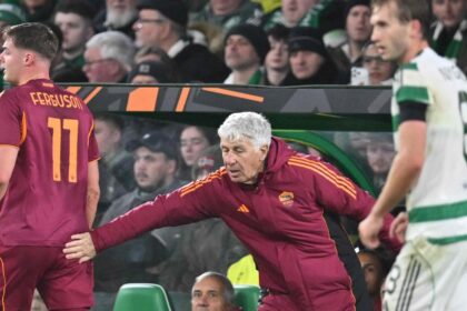 Roma, Gasperini dopo il Celtic "Che serata! Ferguson? Serve pazienza"