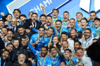 De Laurentiis: "Conte è un maestro, abbiamo sempre creduto d'essere forti"