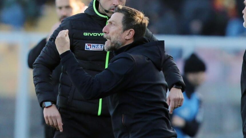 Lecce-Como, Di Francesco contro gli arbitri: le parole