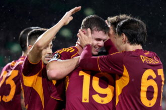 Europa League: Festa Roma a Glasgow, 3-0 al Celtic e Ferguson si sblocca - Calcio