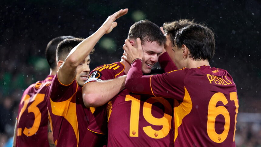 Europa League: Festa Roma a Glasgow, 3-0 al Celtic e Ferguson si sblocca - Calcio