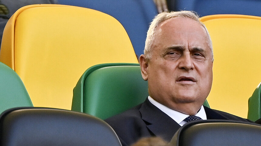 Calcio: Lotito 'blocco mercato Lazio incomprensibile, applicata legge già abolita' - Calcio