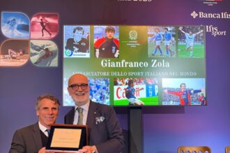 Gianfranco Zola 'ambasciatore sport italiano nel mondo' - Calcio
